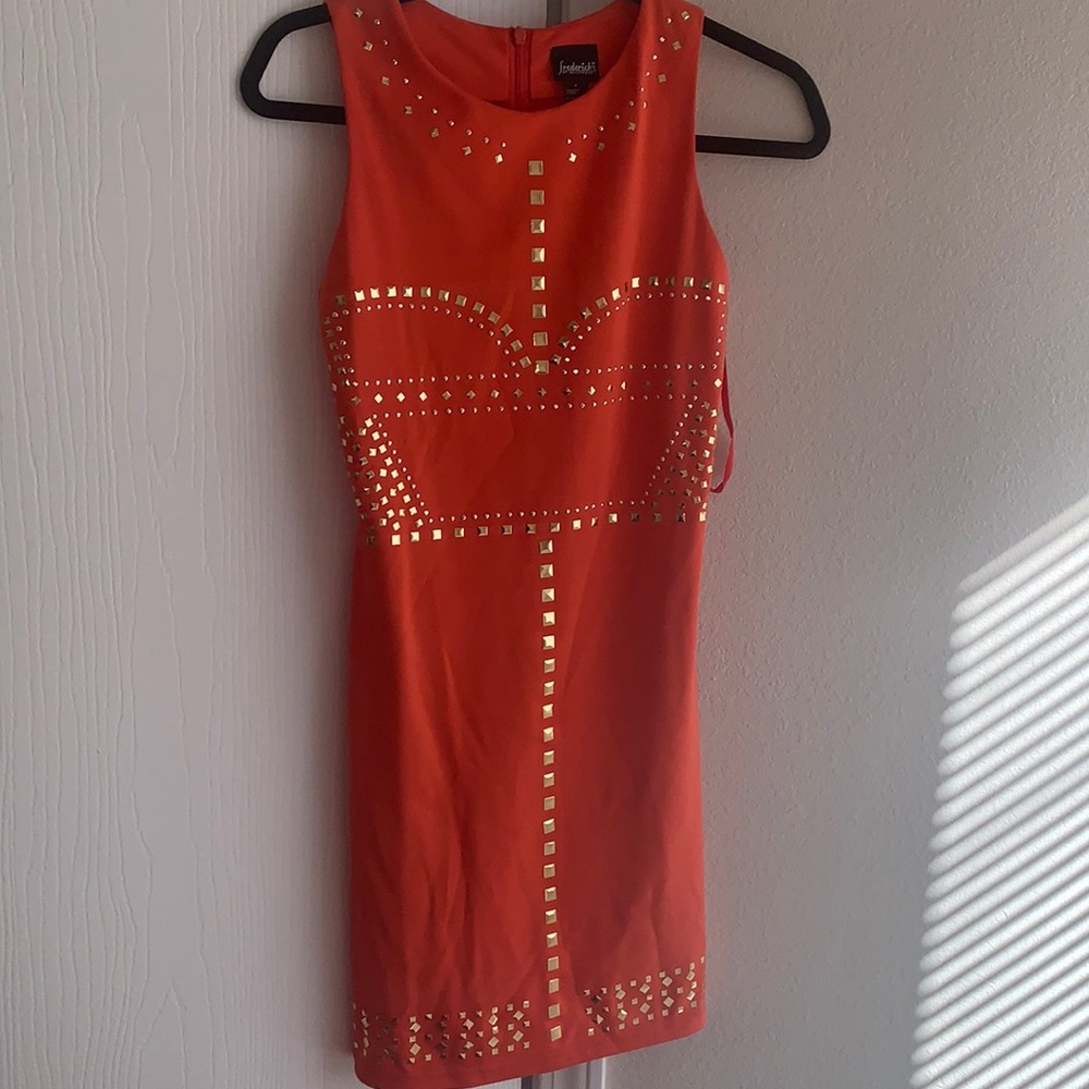 Orange dress